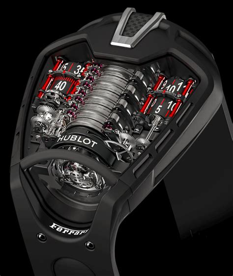 hublot ferrari clone|hublot laferrari watch.